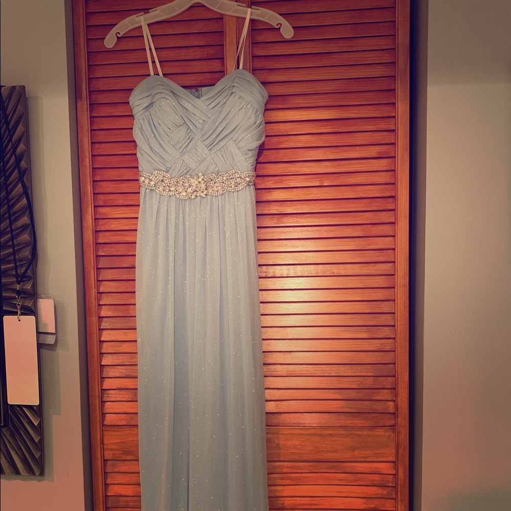 City Triangles Baby Blue Prom/Homecoming Dress